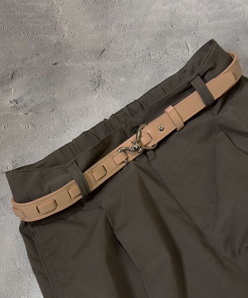 SBG（エスビー）の「SBG フックバックルベルト（ベルト・メンズ・ブラウン系その他/ベージュ系その他/ブラック系その他/ブラック/ベージュ/ブラウン・FREE）」の5枚目の写真