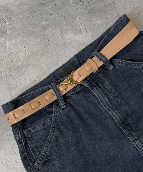 SBG（エスビー）の「SBG フックバックルベルト（ベルト・メンズ・ブラウン系その他/ベージュ系その他/ブラック系その他/ブラック/ベージュ/ブラウン・FREE）」の13枚目の写真