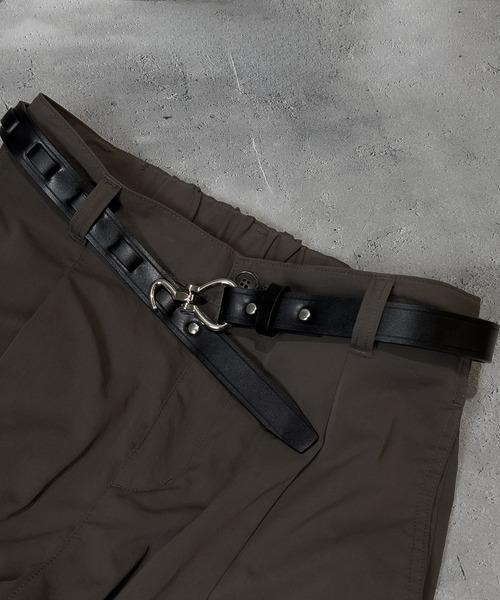 SBG（エスビー）の「SBG フックバックルベルト（ベルト・メンズ・ブラウン系その他/ベージュ系その他/ブラック系その他/ブラック/ベージュ/ブラウン・FREE）」の10枚目の写真