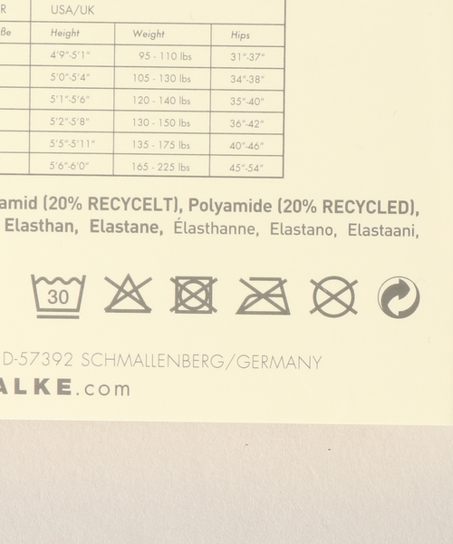 IENA（イエナ）の「FALKE/ファルケ FINE SOFTNESS タイツ（タイツ/ストッキング・レディース・チャコールグレー/ブラック・FREE）」の9枚目の写真