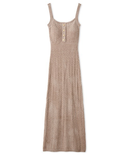 SNIDEL HOME（スナイデルホーム）の「【Milky】 ケーブルワンピース（ルームワンピース・レディース・アイボリー/グリーン/ベージュ・FREE）」の15枚目の写真