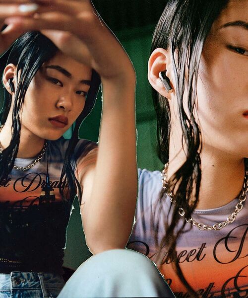 Marshall(マーシャル)の「Marshall ワイヤレスイヤフォン Minor4(生活家電・レディース・ブラック/ホワイト・フリ-)」の11枚目の写真