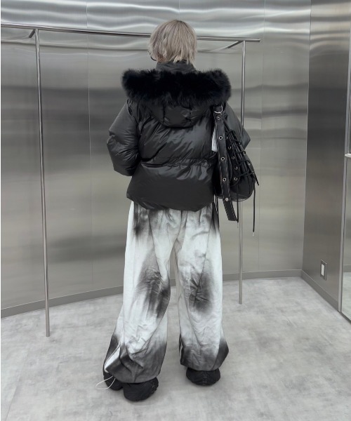 nmtc +】fur padding hood jacket / 【エヌエムティーシープラス