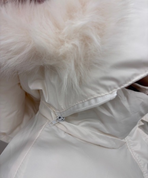 nmtc +】fur padding hood jacket / 【エヌエムティーシープラス