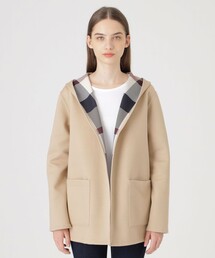 3新品♡2.4万 YORT フード付きこなれコーディガン 4新品♡2.4万 YORT フード付きこなれコーディガン