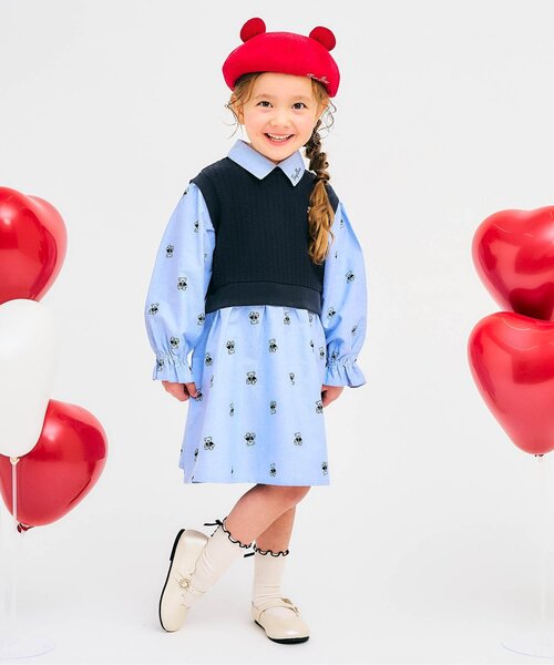 apres les cours(アプレレクール)の「リボンメローソックス(ソックス/靴下・キッズ・アイボリー/ミント/ピンク・12/15 /18/21)」の6枚目の写真