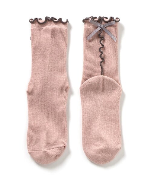 apres les cours(アプレレクール)の「リボンメローソックス(ソックス/靴下・キッズ・アイボリー/ミント/ピンク・12/15 /18/21)」の12枚目の写真