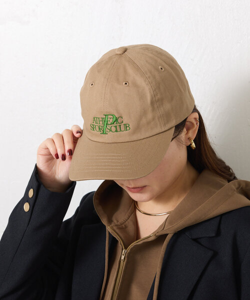 PAPILLONNER（パピヨネ）の「SPORTSCLUBキャップ（キャップ・レディース・ネイビー/ベージュ/ピンク・FREE）」の4枚目の写真