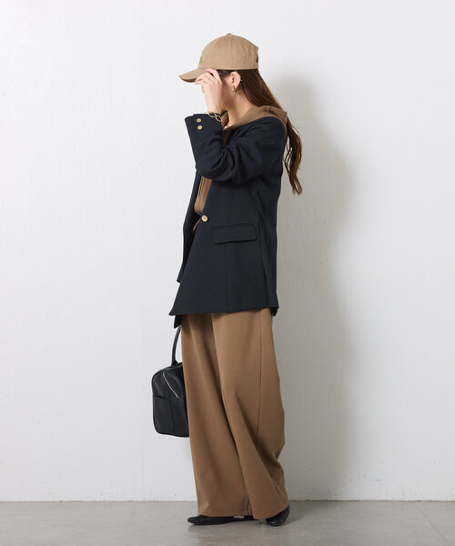 PAPILLONNER（パピヨネ）の「SPORTSCLUBキャップ（キャップ・レディース・ネイビー/ベージュ/ピンク・FREE）」の7枚目の写真