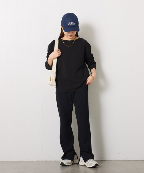 PAPILLONNER（パピヨネ）の「SPORTSCLUBキャップ（キャップ・レディース・ネイビー/ベージュ/ピンク・FREE）」の12枚目の写真