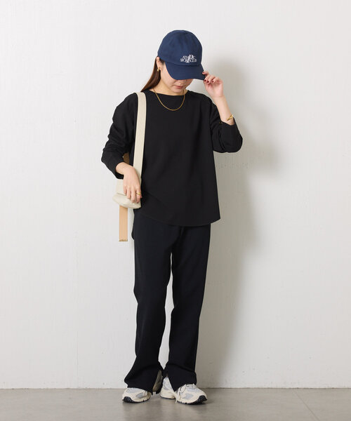 PAPILLONNER（パピヨネ）の「SPORTSCLUBキャップ（キャップ・レディース・ネイビー/ベージュ/ピンク・FREE）」の13枚目の写真