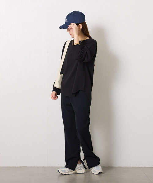 PAPILLONNER（パピヨネ）の「SPORTSCLUBキャップ（キャップ・レディース・ネイビー/ベージュ/ピンク・FREE）」の14枚目の写真