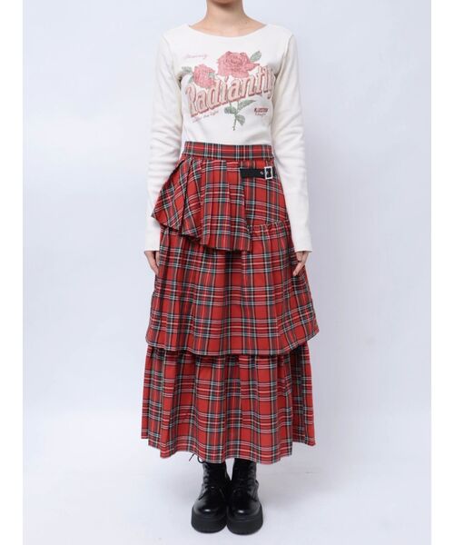 スカートジュディ！！ SLY スカート 3D PK F/LEATHER MINI SK スリーディ ポケット