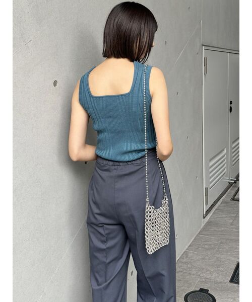 MURUA（ムルーア）の「ビーズボールチェーンバッグ（ショルダーバッグ・レディース・シルバー・FREE）」の8枚目の写真