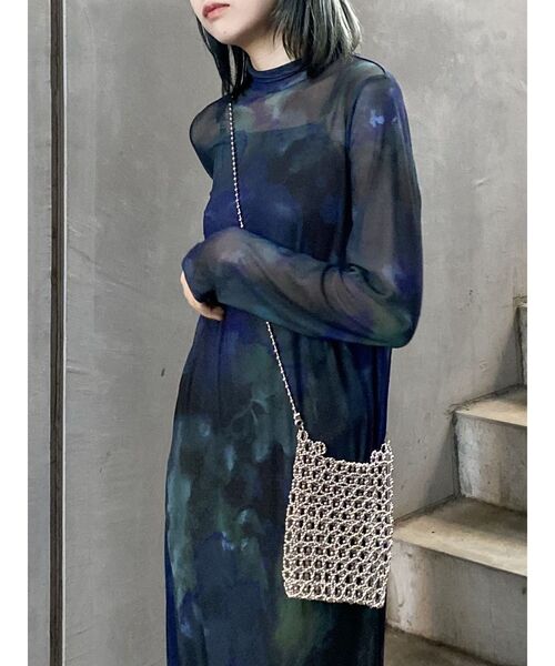 MURUA（ムルーア）の「ビーズボールチェーンバッグ（ショルダーバッグ・レディース・シルバー・FREE）」の12枚目の写真