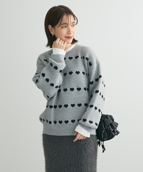 Green　Parks（グリーンパークス）の「ETS.スパンコールショルダーバッグ（ショルダーバッグ・レディース・ブラック/ホワイト・FREE）」の13枚目の写真