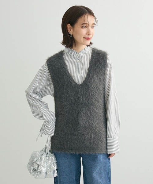 Green　Parks（グリーンパークス）の「ETS.スパンコールショルダーバッグ（ショルダーバッグ・レディース・ブラック/ホワイト・FREE）」の18枚目の写真