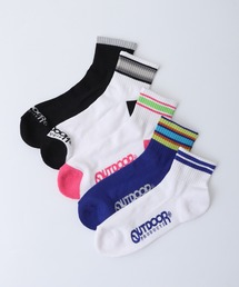 OUTDOOR PRODUCTS 5P クォーターソックス