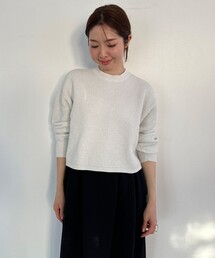 【WEB限定】ラメリンクス クロップドニット