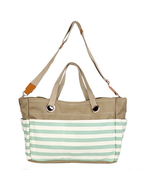 LES TOILES DU SOLEIL（レトワールデュソレイユ）の「bateau tote grand（バトートート グラン）（トートバッグ・レディース・ブラック系/グリーン系/ネイビー系・フリー）」の19枚目の写真