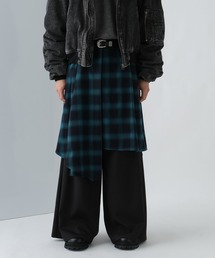 HARE | SKIRTレイヤードパンツ(HARE)(スラックス)