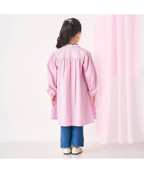 apres les cours(アプレレクール)の「【ジュニア対応】ハートボタンフレアパンツ(その他パンツ・キッズ・チェック/インディゴブルー/ブラック・80/90/100/110/120/130/140)」の9枚目の写真