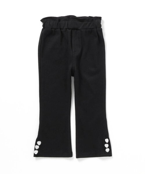 apres les cours(アプレレクール)の「【ジュニア対応】ハートボタンフレアパンツ(その他パンツ・キッズ・チェック/インディゴブルー/ブラック・80/90/100/110/120/130/140)」の11枚目の写真