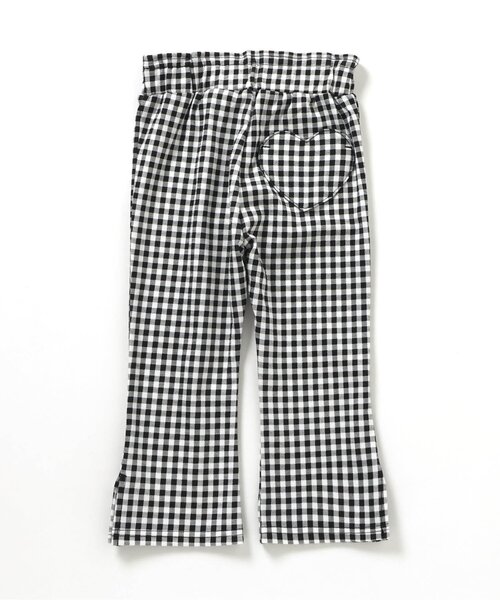 apres les cours(アプレレクール)の「【ジュニア対応】ハートボタンフレアパンツ(その他パンツ・キッズ・チェック/インディゴブルー/ブラック・80/90/100/110/120/130/140)」の20枚目の写真
