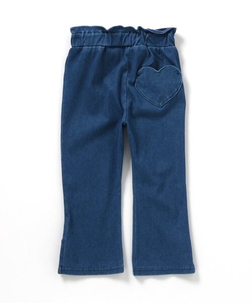 apres les cours(アプレレクール)の「【ジュニア対応】ハートボタンフレアパンツ(その他パンツ・キッズ・チェック/インディゴブルー/ブラック・80/90/100/110/120/130/140)」の21枚目の写真