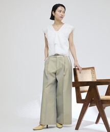 Firsthand | Firsthand/ファーストハンド T/Cシャンブレーワイドパンツ(その他パンツ)