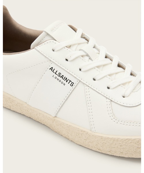 ALLSAINTS(オールセインツ)の「JAIMEE LOW TOP LEATHER TRAINERS | JAIMEE ロー トップ レザー スニーカー(スニーカー・レディース・ホワイト・UK3/UK4/UK5/UK6)」の8枚目の写真