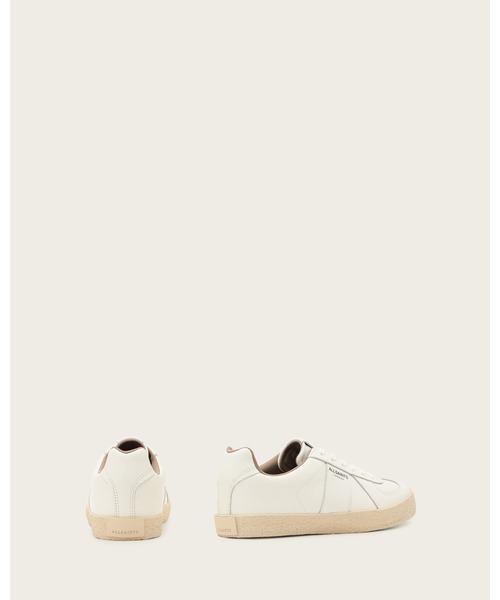 ALLSAINTS(オールセインツ)の「JAIMEE LOW TOP LEATHER TRAINERS | JAIMEE ロー トップ レザー スニーカー(スニーカー・レディース・ホワイト・UK3/UK4/UK5/UK6)」の9枚目の写真
