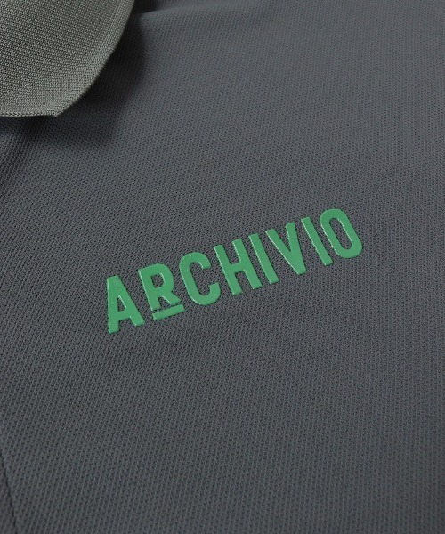 archivio(アルチビオ)の「<MENS>ダブルカノコポロシャツ(ポロシャツ・メンズ・ブルー/グレー/ホワイト/ブラック・L/M/LL)」の7枚目の写真