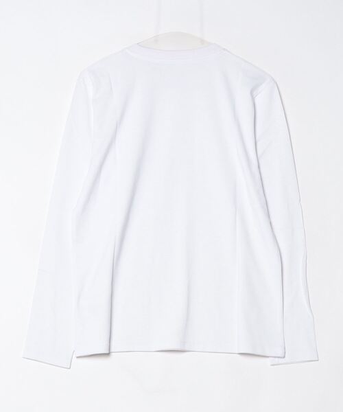 NANO universe(ナノユニバース)の「Anti Soaked(R)汗染み防止 クルーネックTシャツ 長袖(Tシャツ/カットソー・メンズ・チャコール/ブラック/ホワイト・L)」の10枚目の写真