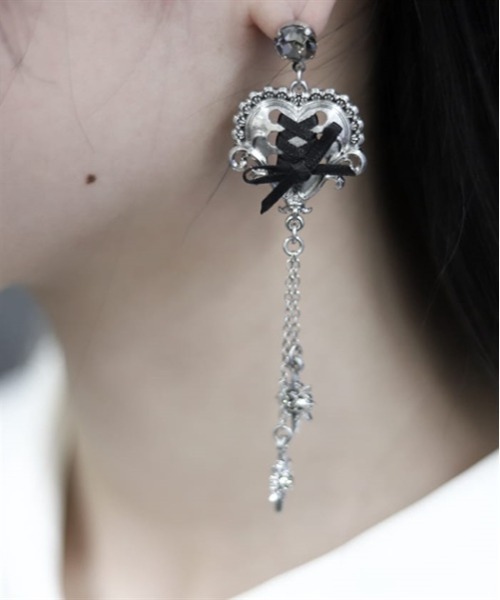 セール】2WAYレースアップピアス（ピアス（両耳用））｜axes