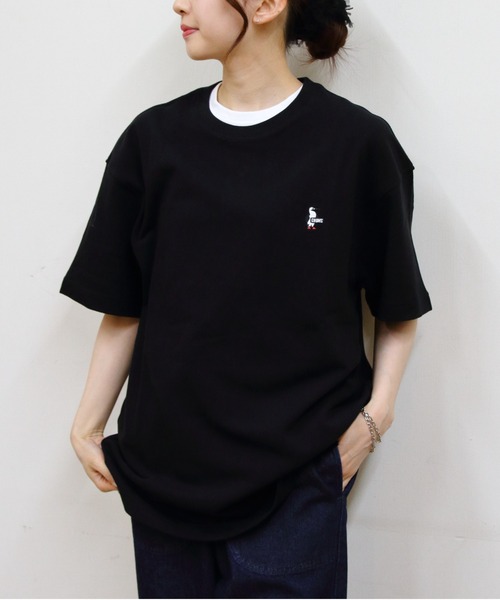 tシャツ CHUMS/チャムス　ブービーピケTEE　Booby Pique Tee レディース メンズ Booby Pique T-Shirt/ブービーピケTシャツ(トップス｜Tシャツ)(M