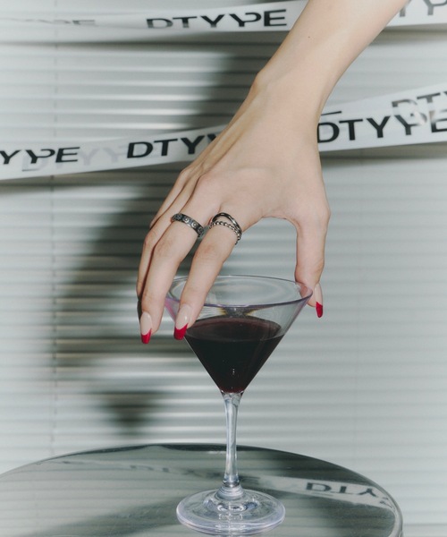 DTYYPE(ドタイプ)の「フラワーリング(リング・レディース・シルバー・11号)」の5枚目の写真