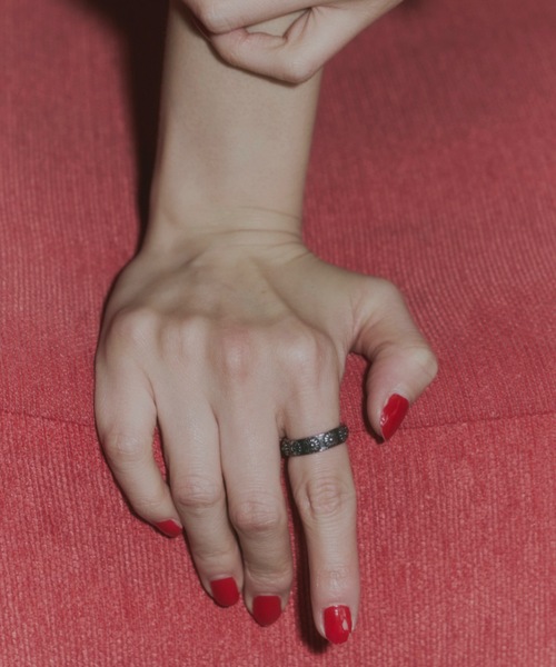 DTYYPE(ドタイプ)の「フラワーリング(リング・レディース・シルバー・11号)」の4枚目の写真