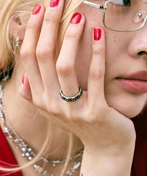 DTYYPE(ドタイプ)の「フラワーリング(リング・レディース・シルバー・11号)」の11枚目の写真