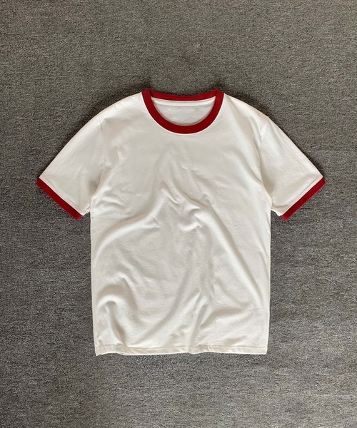 aimoha(アイモハ)の「aimoha MEN ヴィンテージバインダーT(Tシャツ/カットソー・メンズ・イエロー/レッド・XXX-LARGE/XX-LARGE/X-LARGE/LARGE)」の2枚目の写真