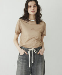 【THE PAUSE】ハイゲージチュールTシャツ