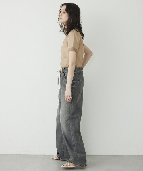 THE PAUSE（ザ ポーズ）の「【THE PAUSE】ハイゲージチュールTシャツ（Tシャツ/カットソー・レディース・ブラウン/ベージュ・FREE）」の11枚目の写真