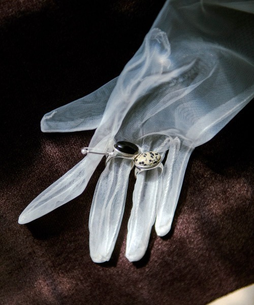 TODAYFUL（トゥデイフル）の「【TODAYFUL/トゥデイフル】Gemstone Ring/ジェムストーンリング（リング・レディース・ブラック/マルチ・11/13）」の5枚目の写真