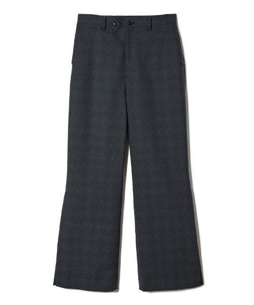 soduk(スドーク)の「triple tucked trousers(スラックス・レディース・グレー/ブラウン・SMALL/MEDIUM)」の8枚目の写真