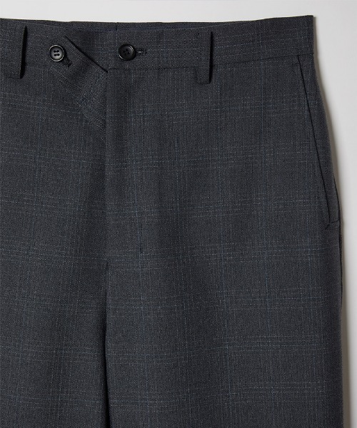 soduk(スドーク)の「triple tucked trousers(スラックス・レディース・グレー/ブラウン・SMALL/MEDIUM)」の10枚目の写真