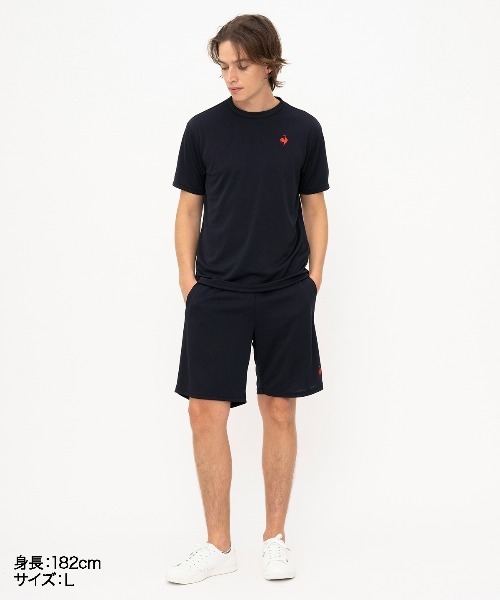 le coq sportif(ルコックスポルティフ)の「エコペットショートスリーブシャツ(Tシャツ/カットソー・メンズ・ブラック/ブルー/グレー/ホワイト/ネイビー・S/M/L/XL/XXL)」の17枚目の写真