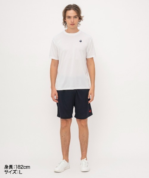 le coq sportif(ルコックスポルティフ)の「エコペットショートスリーブシャツ(Tシャツ/カットソー・メンズ・ブラック/ブルー/グレー/ホワイト/ネイビー・S/M/L/XL/XXL)」の8枚目の写真