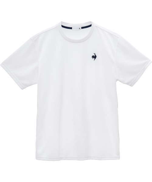 le coq sportif(ルコックスポルティフ)の「エコペットショートスリーブシャツ(Tシャツ/カットソー・メンズ・ブラック/ブルー/グレー/ホワイト/ネイビー・S/M/L/XL/XXL)」の9枚目の写真