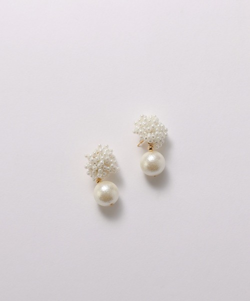 GLOBAL WORK(グローバルワーク)の「MATINEE LINE/シャワーパールピアス/288876(ピアス(両耳用)・レディース・ゴールド・FREE)」の7枚目の写真