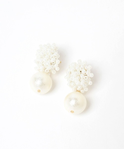 GLOBAL WORK(グローバルワーク)の「MATINEE LINE/シャワーパールピアス/288876(ピアス(両耳用)・レディース・ゴールド・FREE)」の6枚目の写真